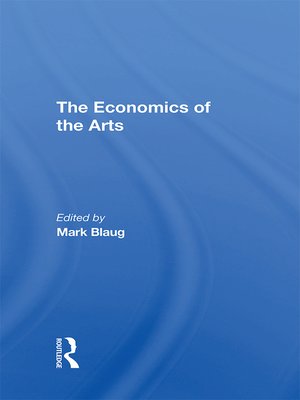 cover image of The Economics of the Arts